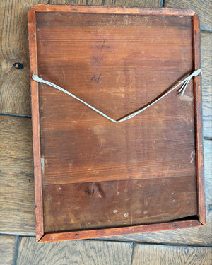 Brocante Gramon - 19th century English Mahogany mirror