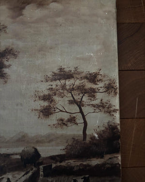Brocante Gramon - Vintage French Rural Scene Painting