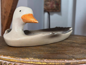 Brocante Gramon - Vintage Duck Serving Plate