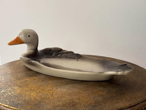 Brocante Gramon - Vintage Duck Serving Plate