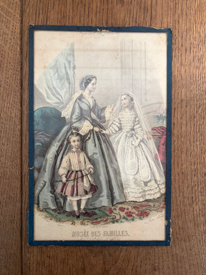 Antique French Fashion Illustrations – Musée des Familles by Laure Noël
