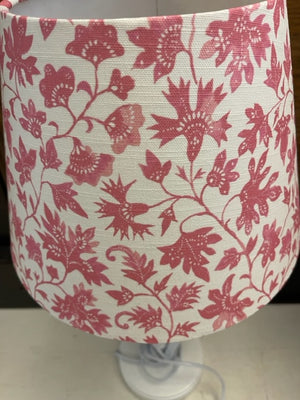 Brocante Gramon - English Linen Pink Floral lampshade