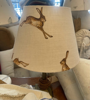 Brocante Gramon - English Linen Hare lampshades