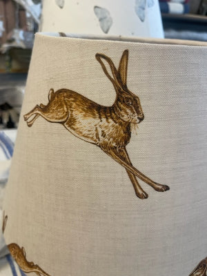 Brocante Gramon - English Linen Hare lampshades