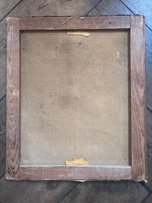 Brocante Gramon - Antique French Oil Portrait
