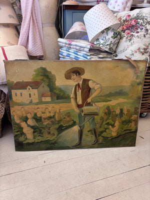 Brocante Gramon - Vintage Cauliflower and Cabbage Baby Print