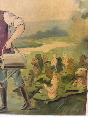 Brocante Gramon - Vintage Cauliflower and Cabbage Baby Print