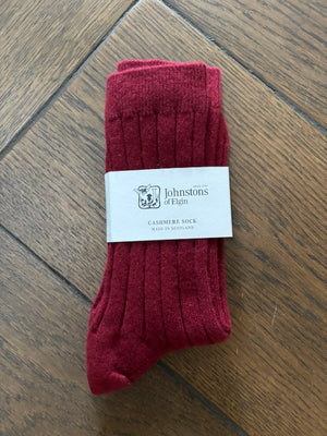 Brocante Gramon - Cashmere Mens Ribbed Socks