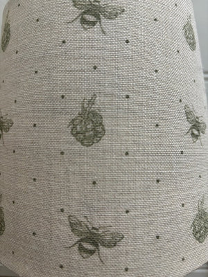 Brocante Gramon - English Linen Mini Bee Lamps - Sage Green