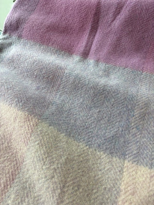 Brocante Gramon - Merino Wool Cashmere Throw - Purple Lavender Lilac