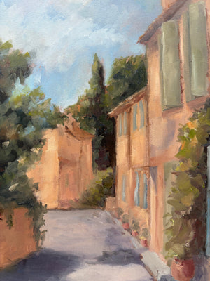Brocante Gramon - Contemporary European Village Scene