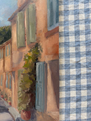 Brocante Gramon - Contemporary European Village Scene