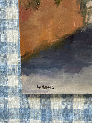 Brocante Gramon - Contemporary European Village Scene