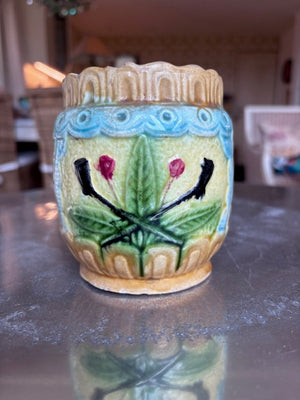 Brocante Gramon - Antique French Majolica Pot