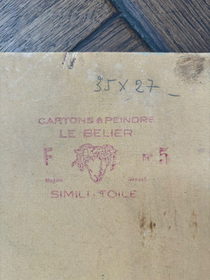 Brocante Gramon - Vintage French Floral Painting