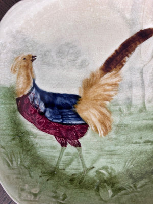 Brocante Gramon - Vintage / Antique French Rooster Plate
