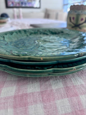 Brocante Gramon - Antique French Gien Plates (Set of 6)