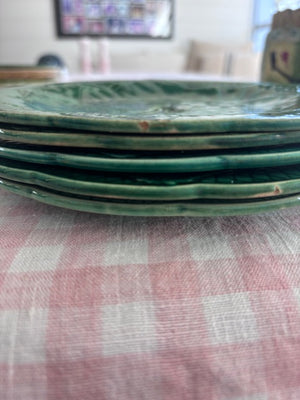 Brocante Gramon - Antique French Gien Plates (Set of 6)