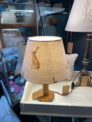 Brocante Gramon - English Linen Hare lampshades
