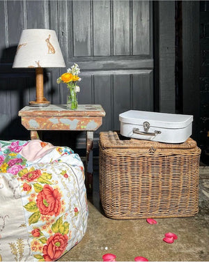 Brocante Gramon - English Linen Hare lampshades
