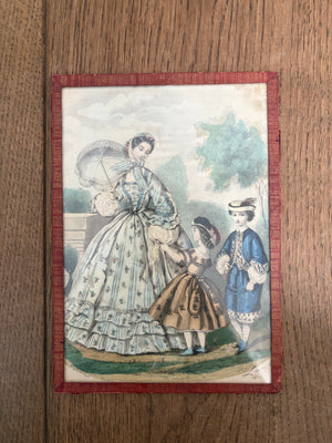 Antique French Fashion Illustrations – Musée des Familles by Laure Noël