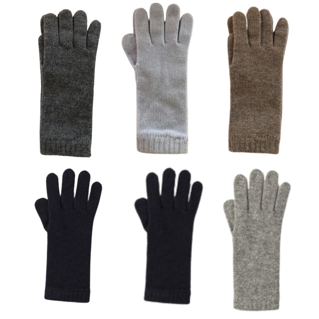 Brocante Gramon - Womens Short Cuff Cashmere Gloves