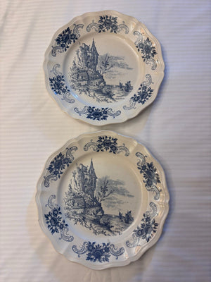 Brocante Gramon - Vintage Sarreguemines French Plates