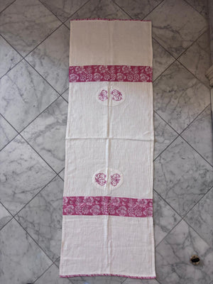 Brocante Gramon - Vintage French Linen Table Runner EJ / JP / EP