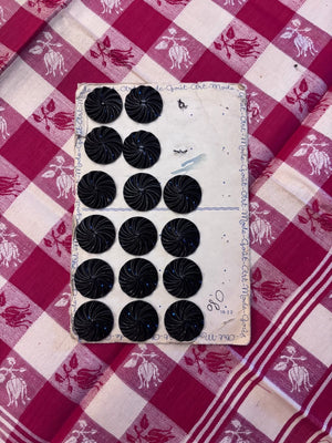 Brocante Gramon - Vintage French Buttons (Black)