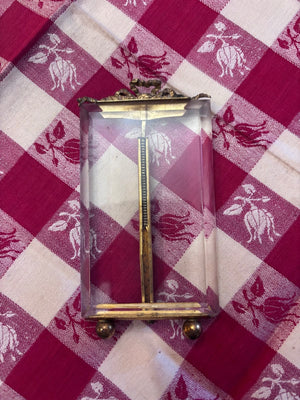 Brocante Gramon - French thick bevelled glass picture frame