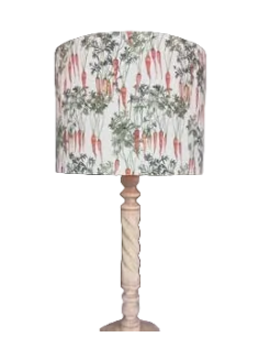 Brocante Gramon - English Linen Wisteria Carrot Lamp
