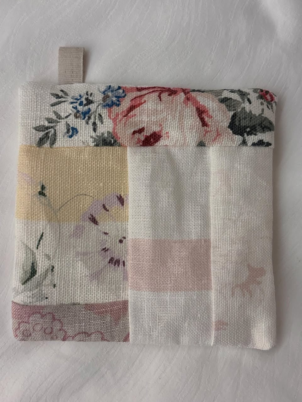 Brocante Gramon - Cabbages & Roses fabric coasters