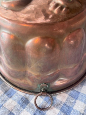 Brocante Gramon - Vintage French rooster copper mold
