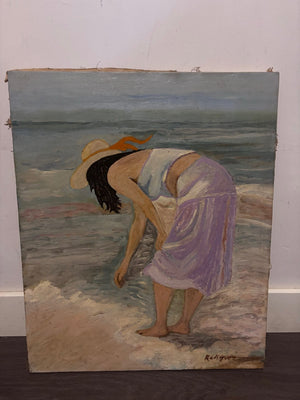 Brocante Gramon - Vintage Spanish Oil Painting