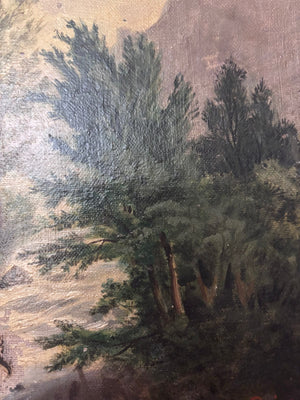 Brocante Gramon - Vintage French Oil Painting on Board