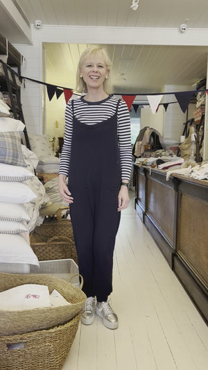 Cashmere Onesie - Navy