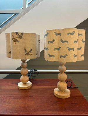 Brocante Gramon - Mango Wood Bases - Natural