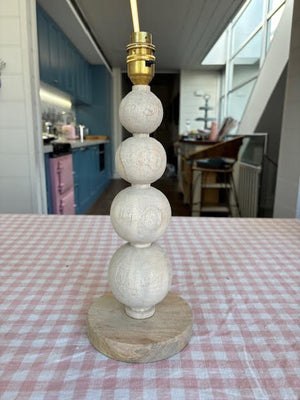 Brocante Gramon - Mango Wood Bases - Natural