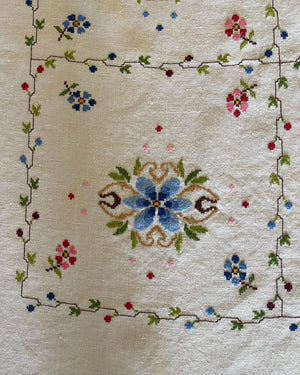 Brocante Gramon - French Linen Tablecloth
