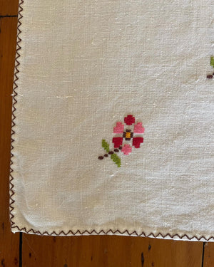 Brocante Gramon - French Linen Tablecloth