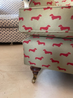 Brocante Gramon - Dachshunds Armchair