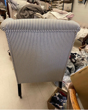 Brocante Gramon - English Linen Ticking Armchair
