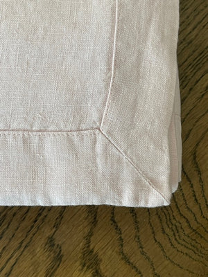 Brocante Gramon - Washed Linen Tablecloths - Rose Pink