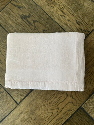 Brocante Gramon - Washed Linen Tablecloths - Rose Pink