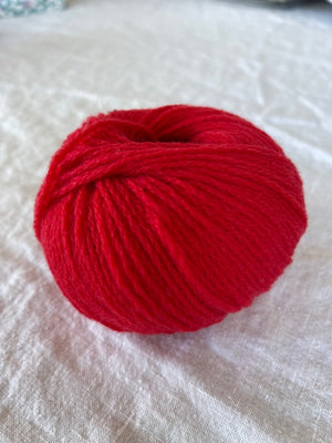 Brocante Gramon - SCA 4-ply Cashmere Knitting Yarn - Cardinal Red