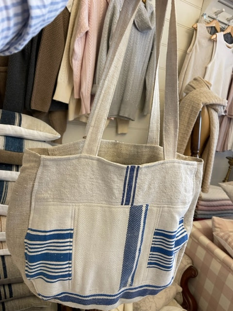 Brocante Gramon - Grainsack Linen Tote Bag - Large