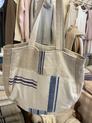 Brocante Gramon - Grainsack Linen Tote Bag - Large