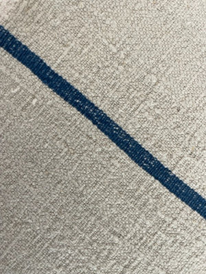 Brocante Gramon - Antique Linen Table Runner - monogrammed 'BJ'