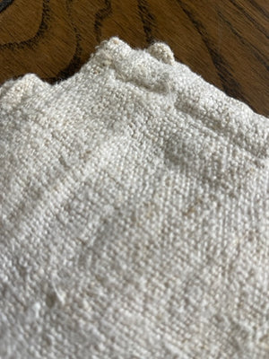 Brocante Gramon - Antique Linen Table Runner - Red Ticking