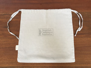 Brocante Gramon - SCA Cashmere Stole - Mid Grey